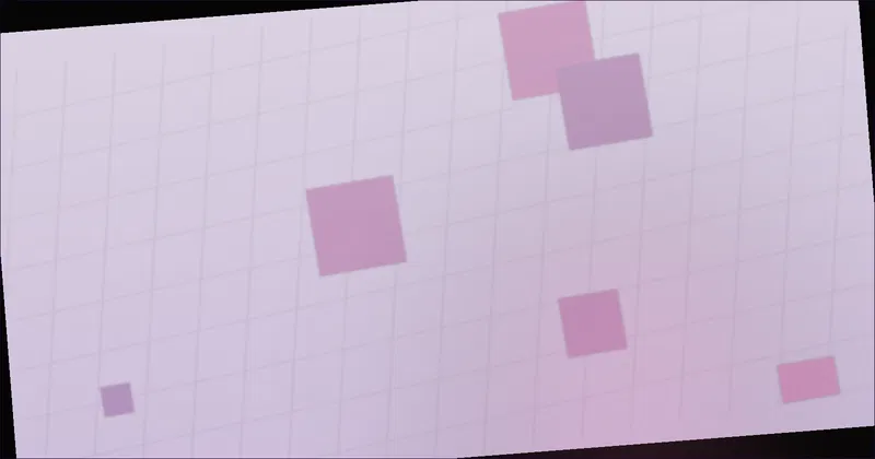 Illustration of a rhythm game interface resembling a DJ mixing deck